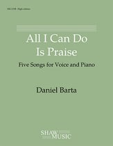 All I Can Do Is Praise Vocal Solo & Collections sheet music cover